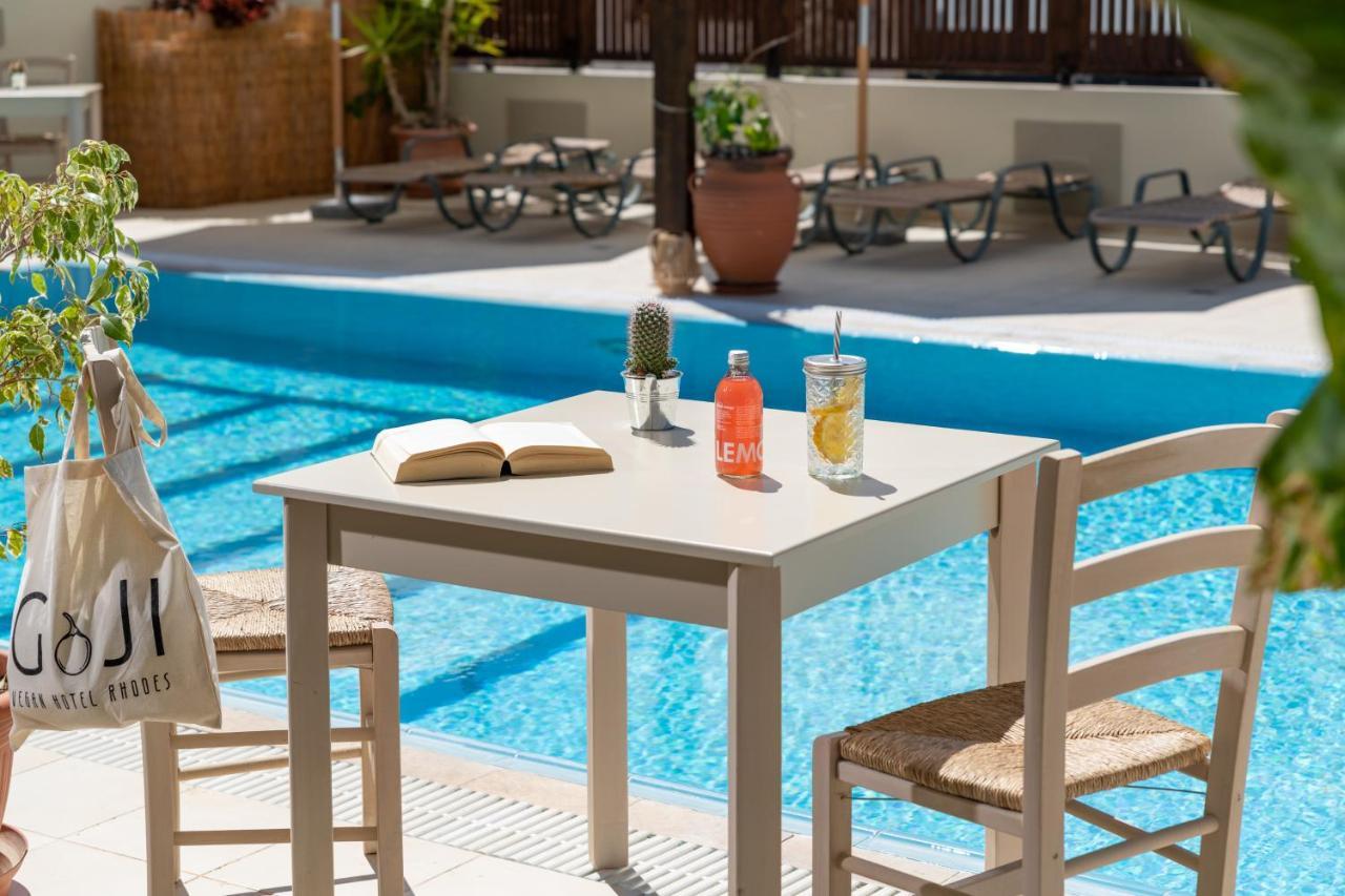 Goji Vegan Hotel Ialysos  Exteriör bild